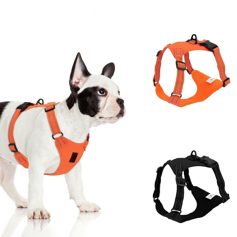 Reflective Dog Harness Outdoor Training Pet Vest Collar Chest Strap for Small Medium Large Dog