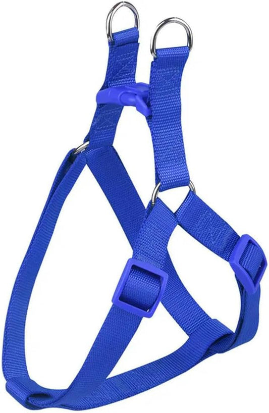 Nylon Pet Dog Harness No Pull Adjustable Dog Leash Vest Classic Running Leash Strap Belt for Small and Medium Dogs