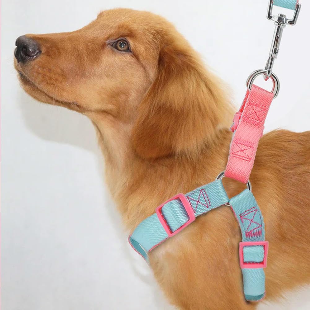 Dog Harness - No Pull, Easy Fit Adjustable Pet Harness - Comfortable, Lightweight Padded Harness for Walking or Training Small,